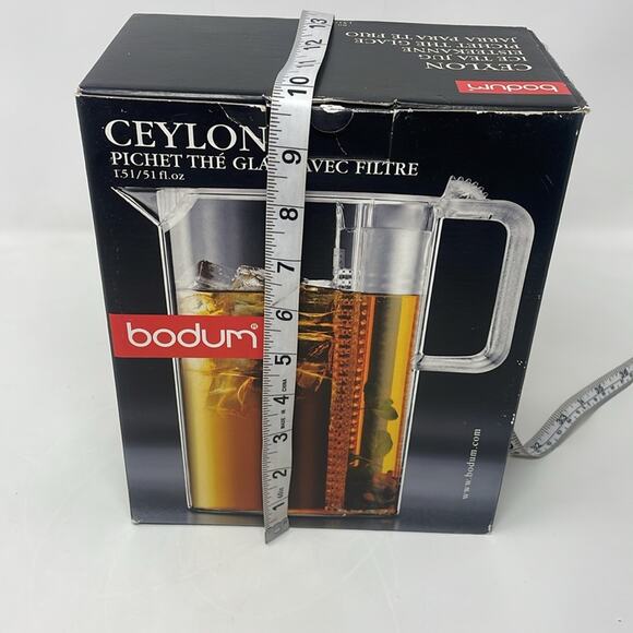 NIB Bodum CEYLON Iced Tea Maker With Filter - Picture 9 of 9